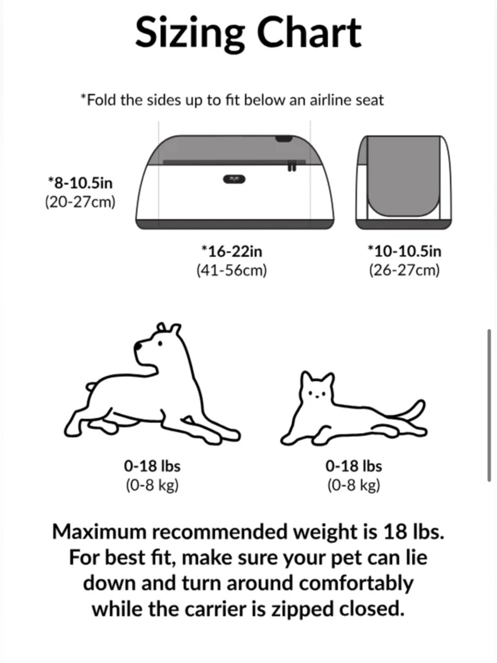 Sleepypod Air Pet Carrier - Airplane compliant - Picture 6 of 9